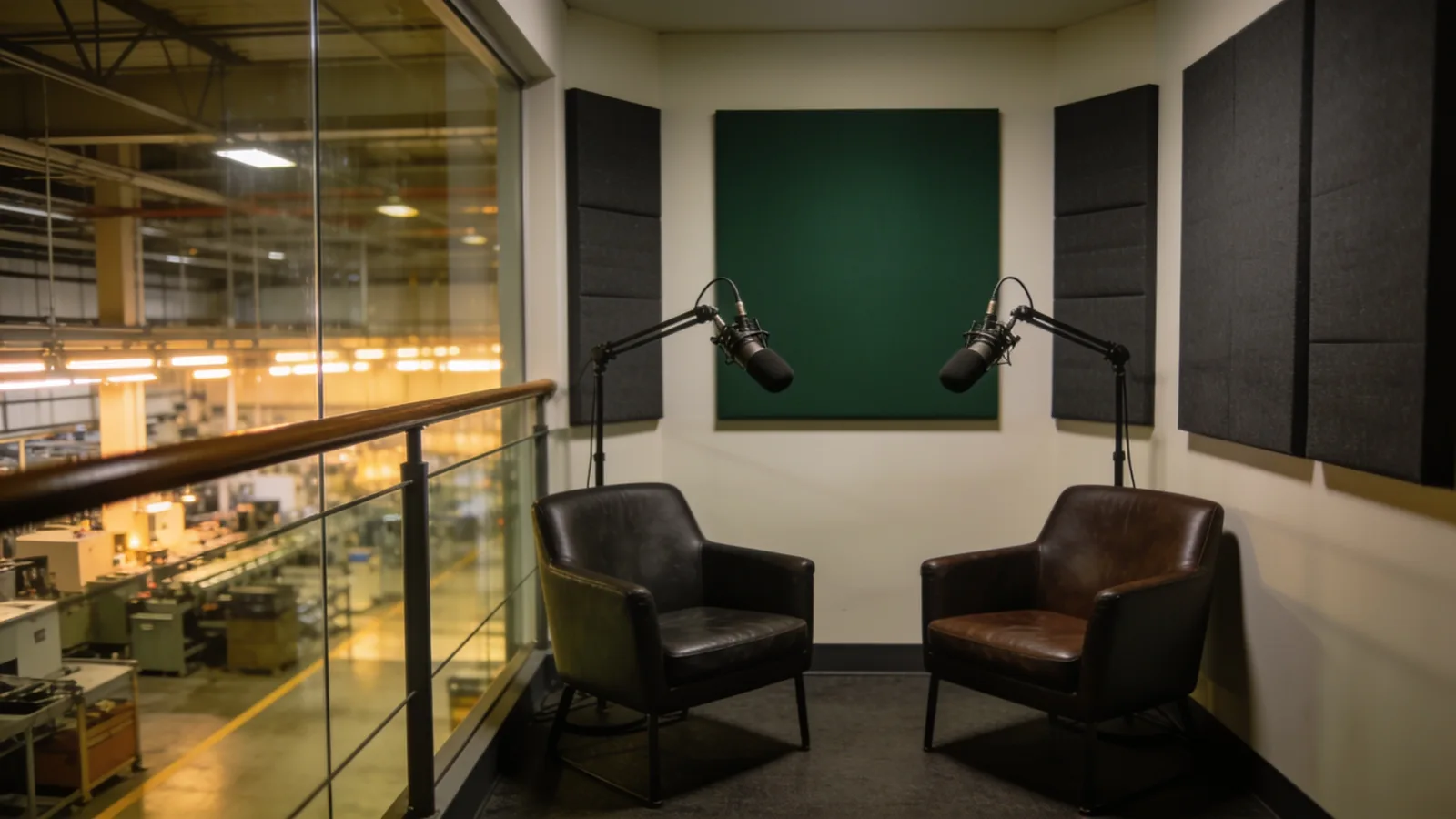 The Missing Half Podcast studio